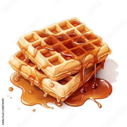 chocolate cake on a white background