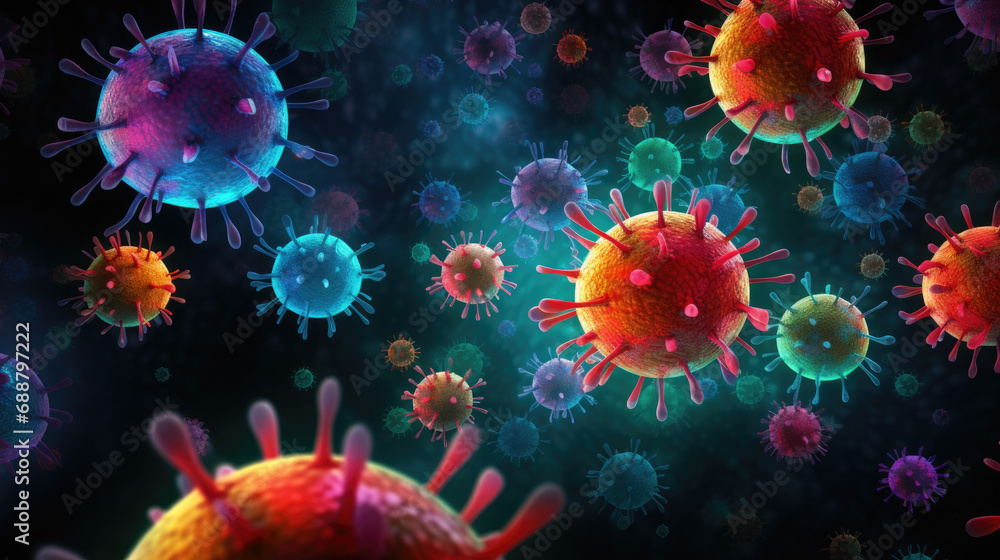 Virus / coronavirus illustration Virus / coronavirus illustration