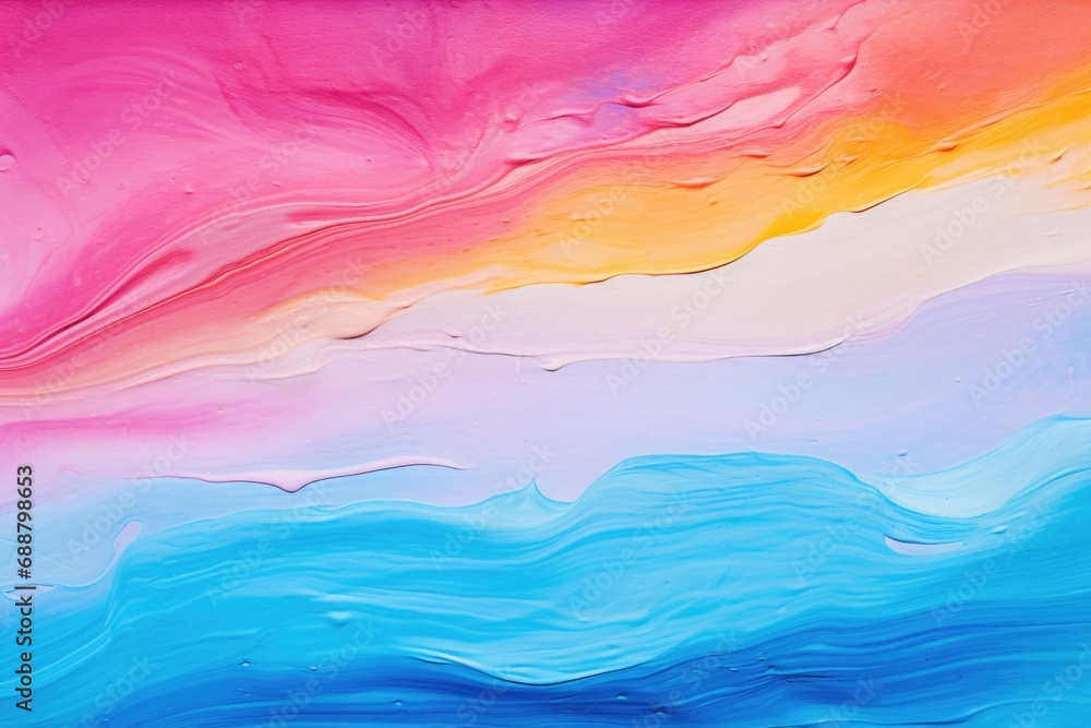 A vibrant and dynamic painting capturing a wave of colorful paint. Perfect for adding a burst of energy and creativity to any project A vibrant and dynamic painting capturing a wave of colorful paint. Perfect for adding a burst of energy and creativity to any project