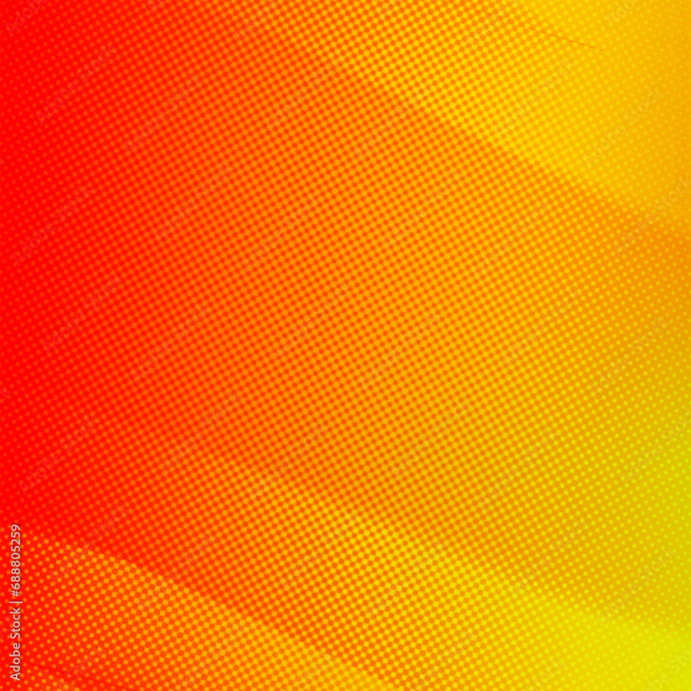 Red and yellow mixed dot gradient backgroud. Empty square backdrop illustration with copy space, usable for social media, story, banner, poster, Ads, celebration, and various design works Red and yellow mixed dot gradient backgroud. Empty square backdrop illustration with copy space, usable for social media, story, banner, poster, Ads, celebration, and various design works