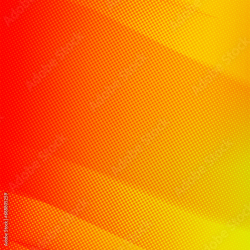 Red and yellow mixed dot gradient backgroud. Empty square backdrop illustration with copy space  usable for social media  story  banner  poster  Ads   celebration  and various design works
