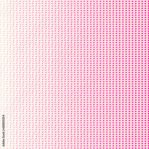 Pink dots textured backgroud. Empty seamless squared backdrop illustration with copy space, usable for social media, story, banner, poster, Ads, celebration, and various design works