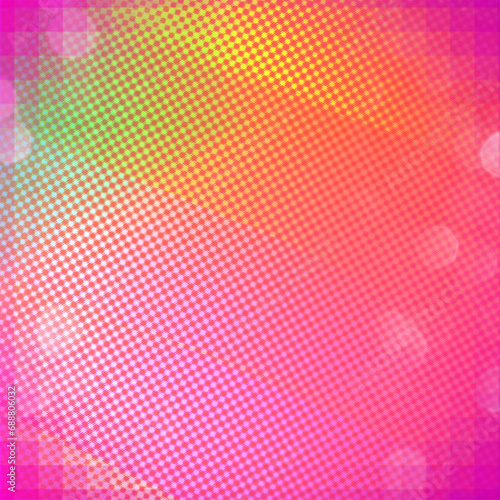 Colorful backgroud. Empty bokeh square backdrop illustration with copy space, usable for social media, story, banner, poster, Ads, celebration, and various design works