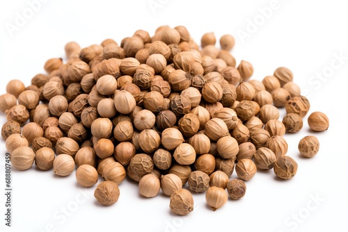 a pile of brown nuts