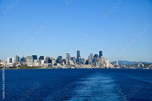 Leaving the port of Seattle