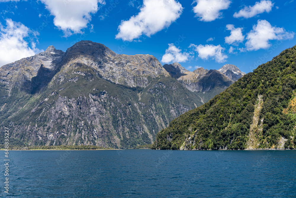 Milford Sound on the South Island New Zealand