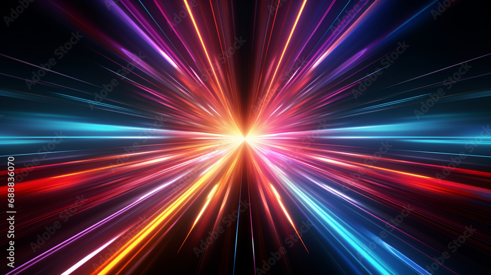 Fond avec flash lumineux en mouvement et en couleur. Arrière-plan pour conception et création graphique. Ambiance univers, galaxie, lumière. Fond avec flash lumineux en mouvement et en couleur. Arrière-plan pour conception et création graphique. Ambiance univers, galaxie, lumière.