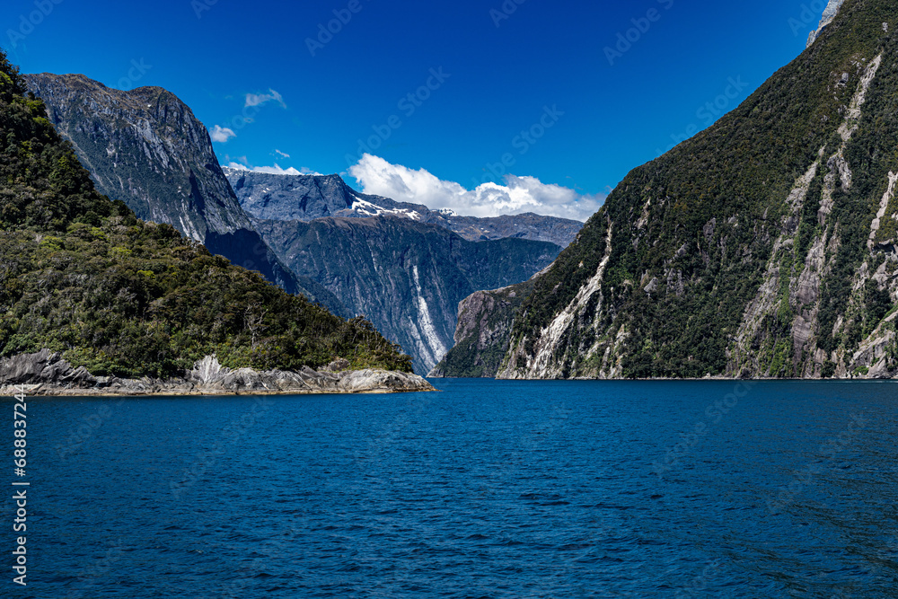 Milford Sound on the South Island New Zealand
