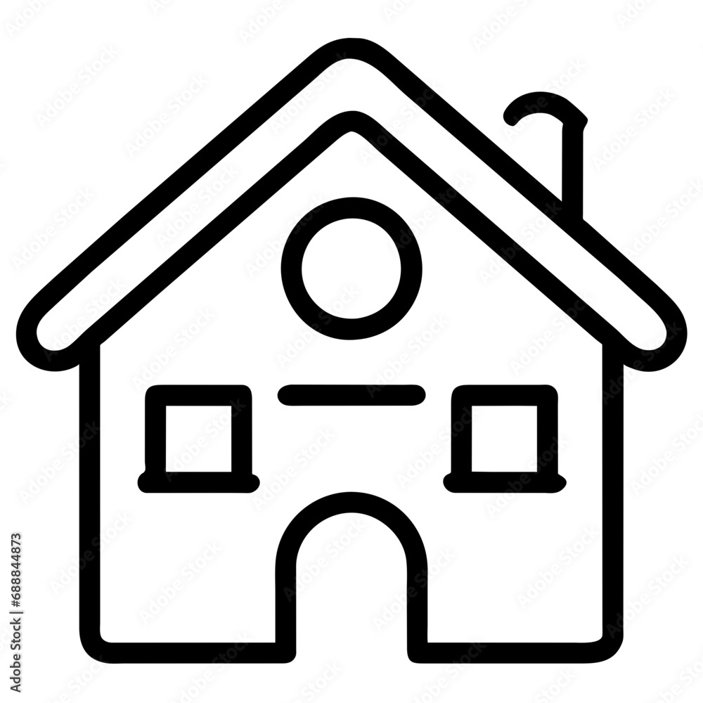 home icon on a white background home icon on a white background