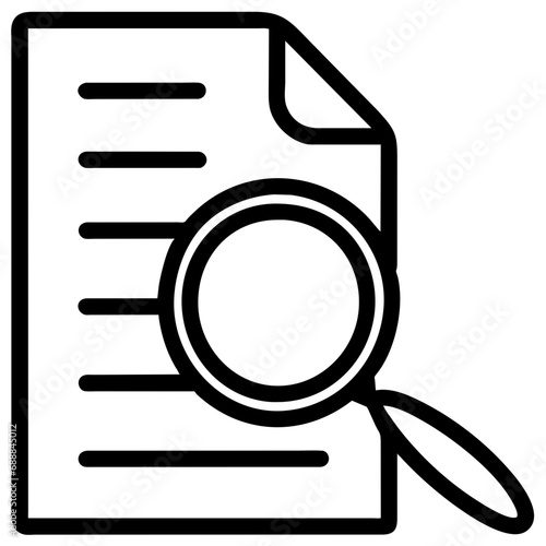 folder icon with magnifying glass