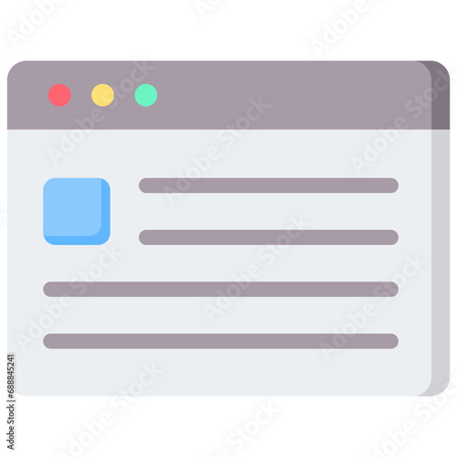Page Flat Icon
