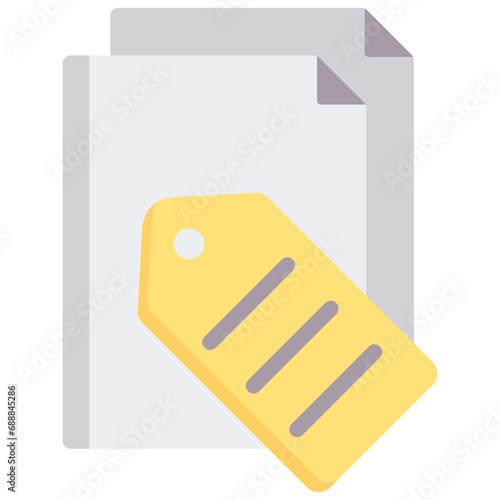 Tag Flat Icon