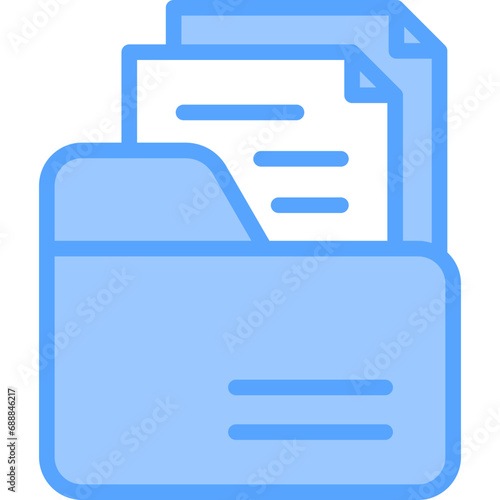 Folder Blue Icon