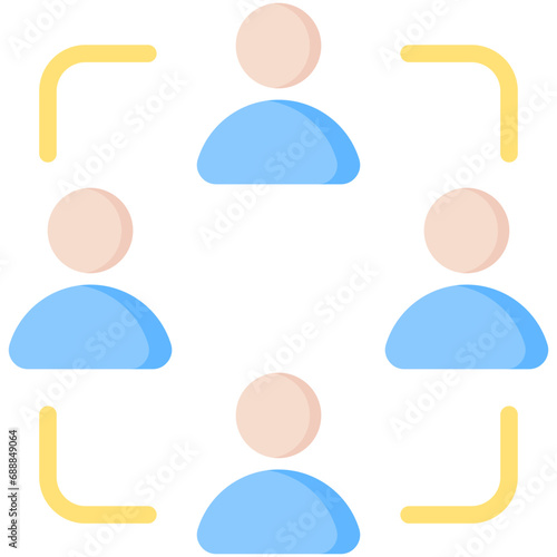 Workgroup Flat Icon
