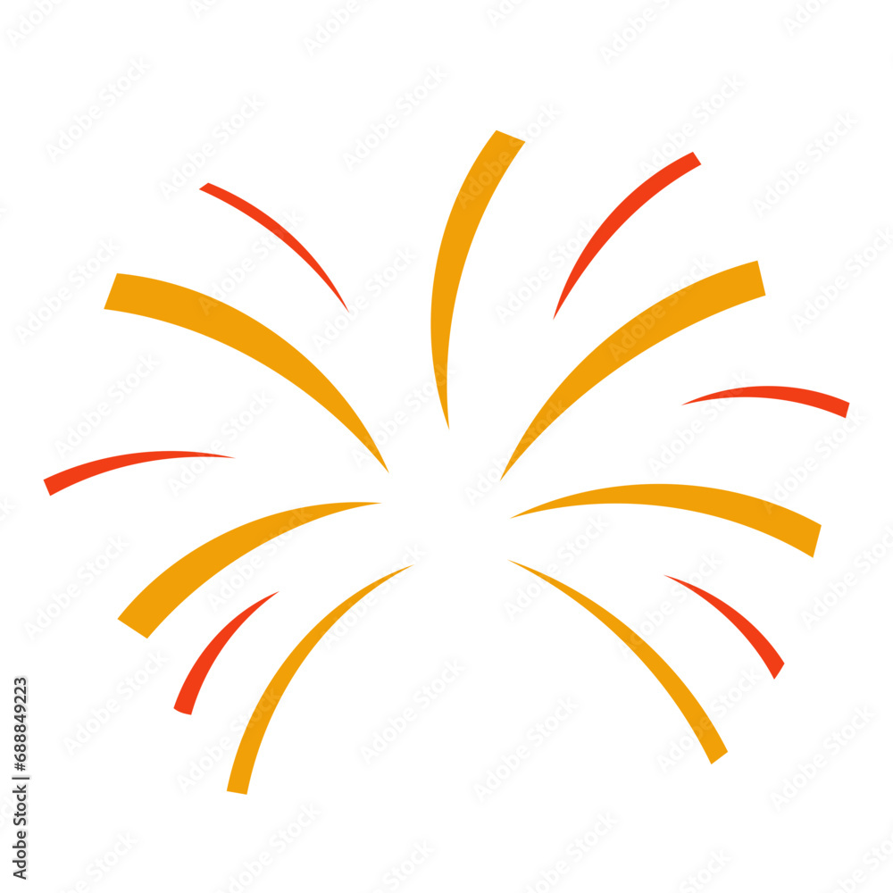 Fototapeta premium exploded party confetti