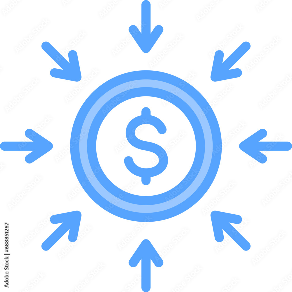 Fundraise Blue Icon Fundraise Blue Icon