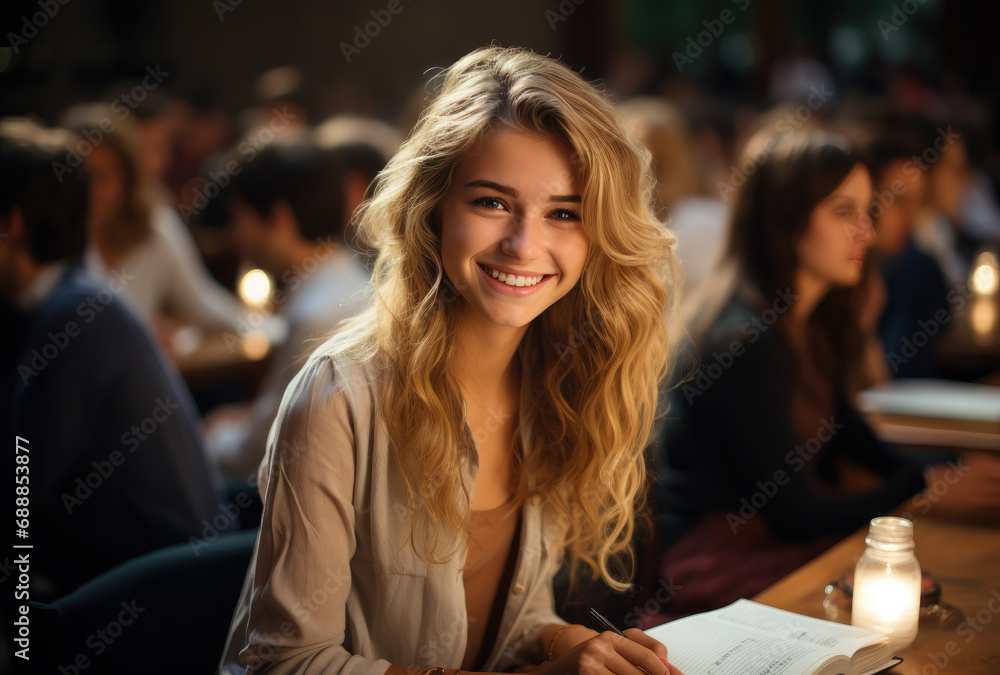 Education, learning, female student enjoy Education, learning, female student enjoy