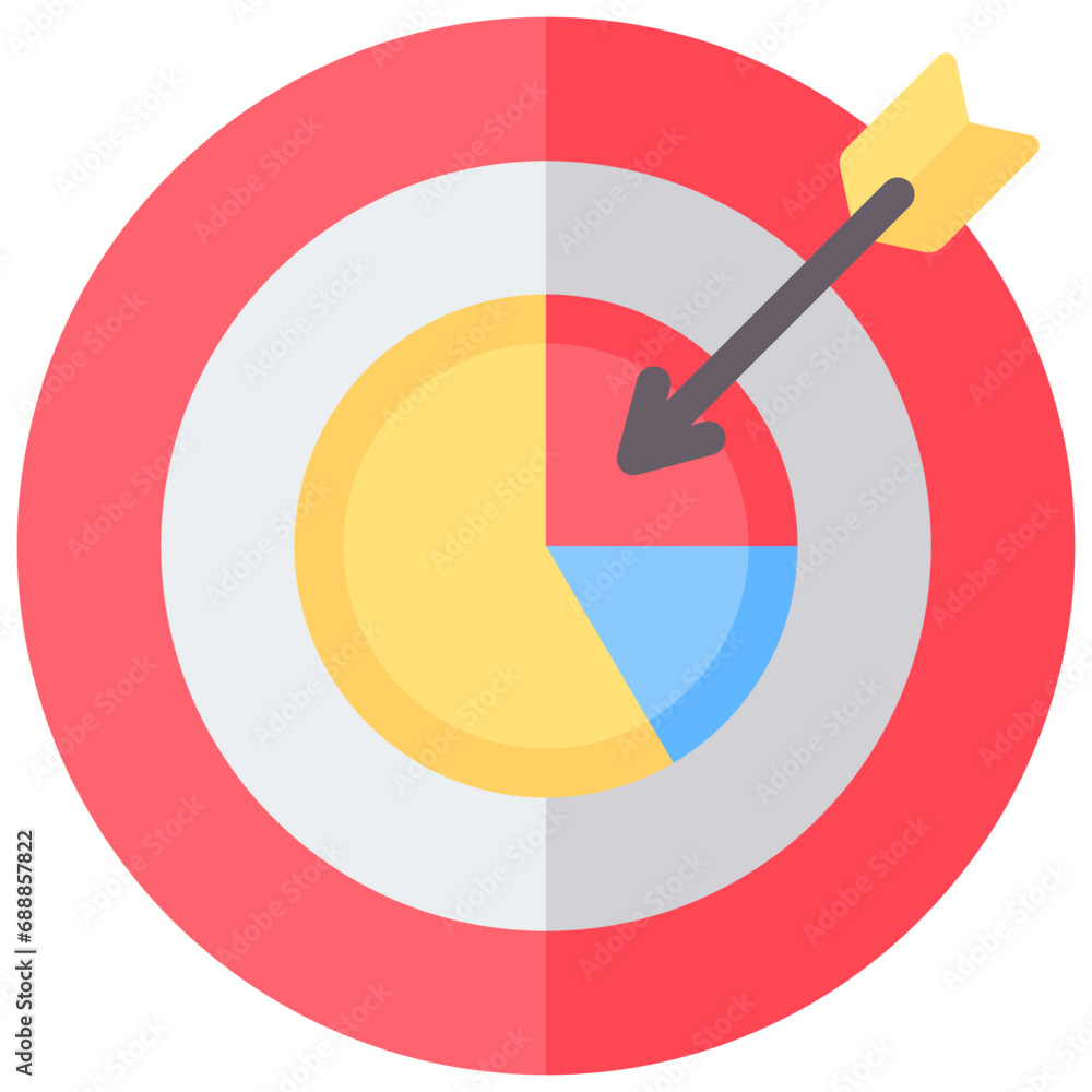 Target Flat Icon Target Flat Icon