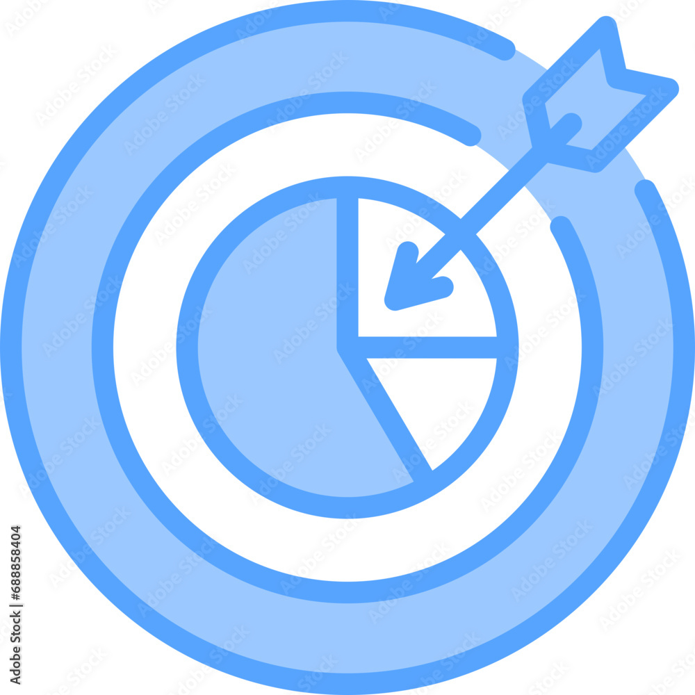 Target Blue Icon Target Blue Icon