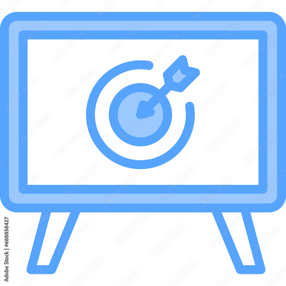 Target Blue Icon Target Blue Icon