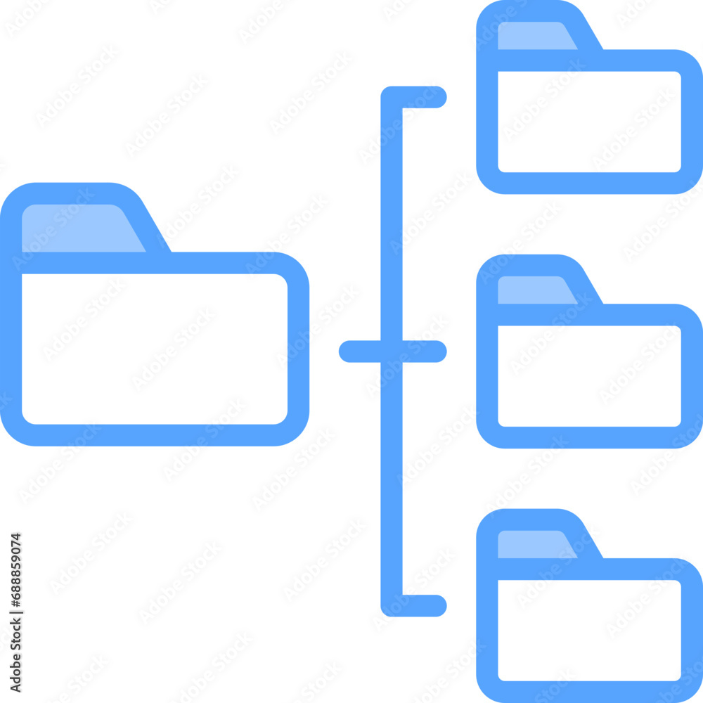 Folder Blue Icon Folder Blue Icon