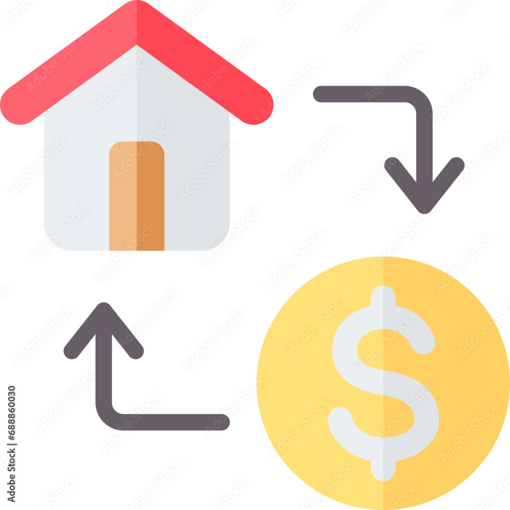 Asset Flat Icon Asset Flat Icon