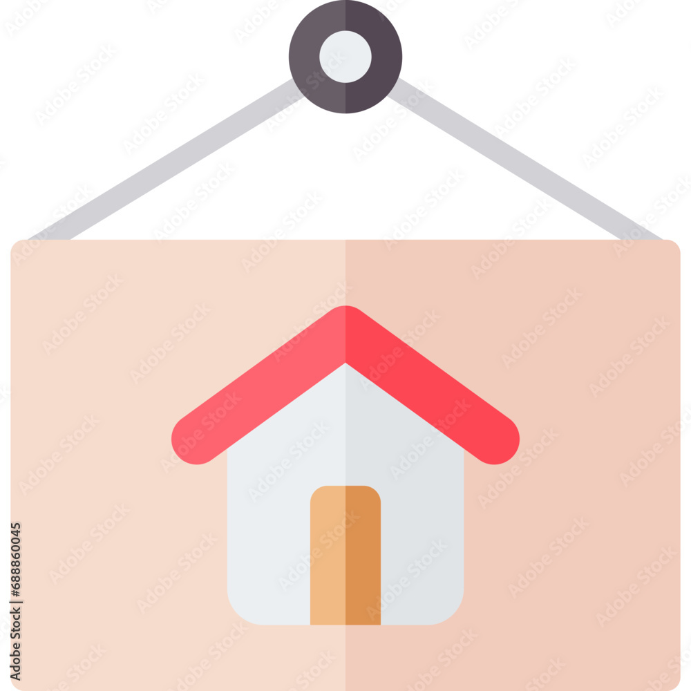 Sign Flat Icon Sign Flat Icon