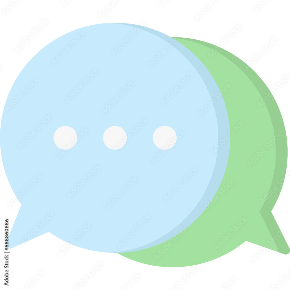 Conversation Flat Icon