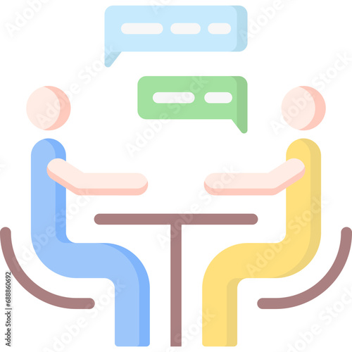 Discussion Flat Icon