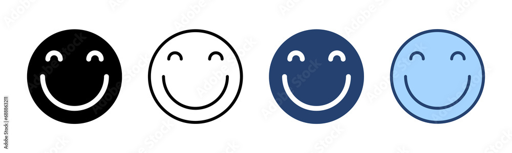 Smile icon vector. smile emoticon icon. feedback sign and symbol Smile icon vector. smile emoticon icon. feedback sign and symbol