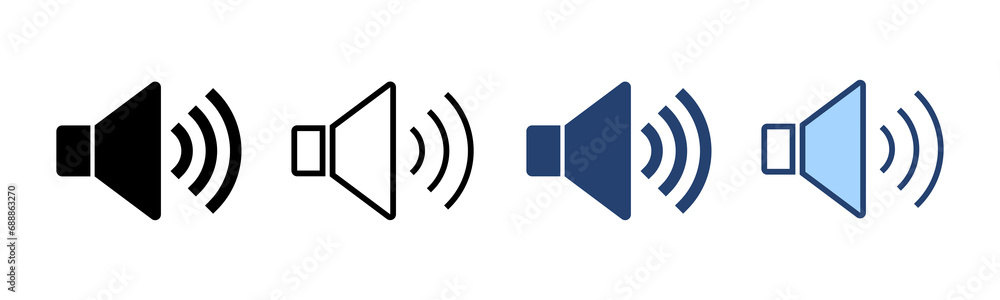 Speaker icon vector. volume sign and symbol. loudspeaker icon. sound symbol Speaker icon vector. volume sign and symbol. loudspeaker icon. sound symbol
