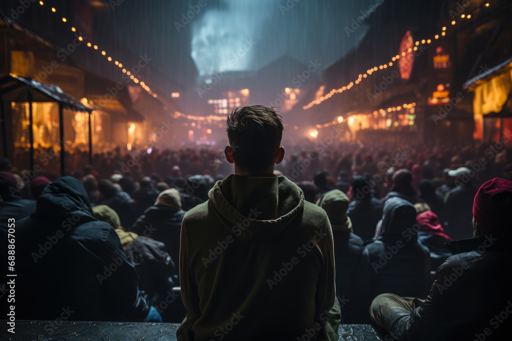 Fototapeta premium Beautiful concert view