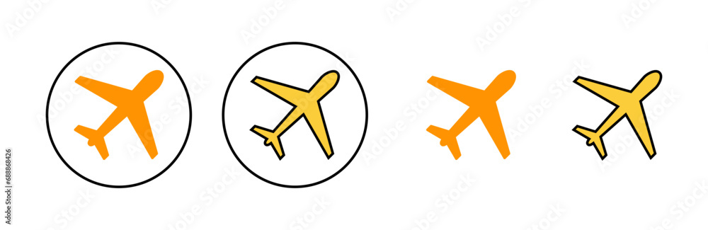 Plane icon set for web and mobile app. Airplane sign and symbol. Flight transport symbol. Travel sign. aeroplane Plane icon set for web and mobile app. Airplane sign and symbol. Flight transport symbol. Travel sign. aeroplane