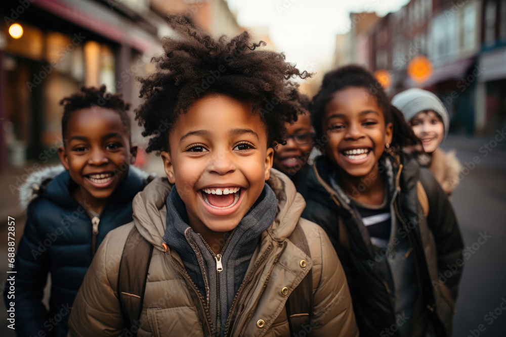 Portrait of young black girls Portrait of young black girls