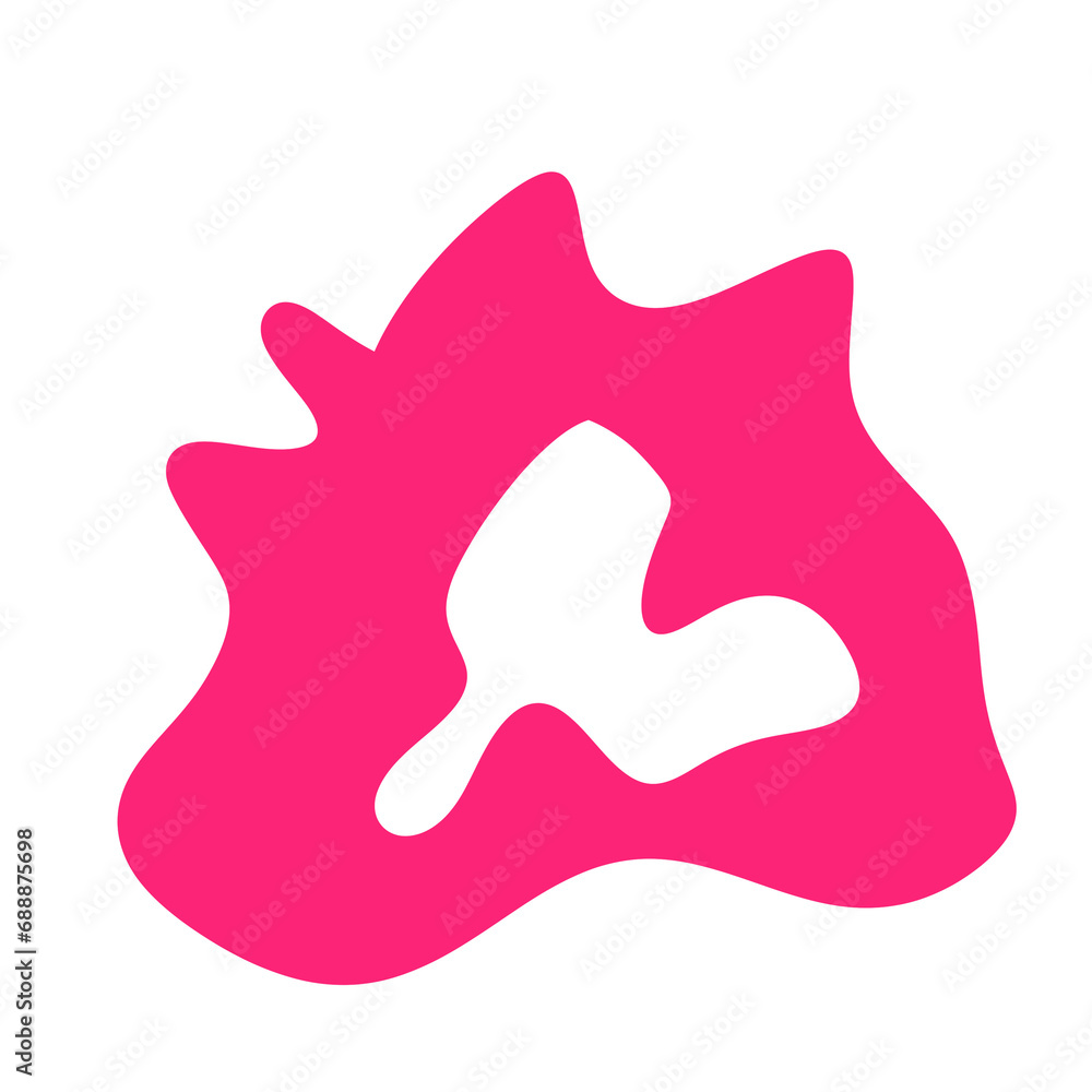 Abstract Shape Wavy Decor Abstract Shape Wavy Decor