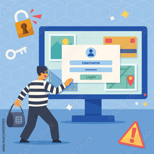 Sneaking Data Thief Over The Cyber Activity