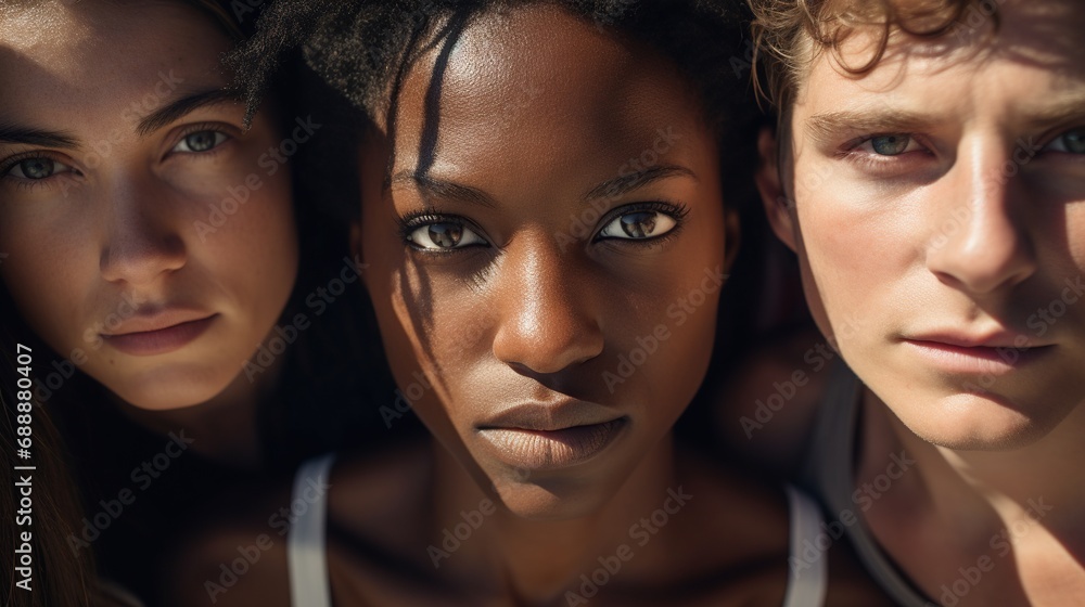 A Group of People Standing Together. Diverse multicultural ethnic backgrounds concept A Group of People Standing Together. Diverse multicultural ethnic backgrounds concept