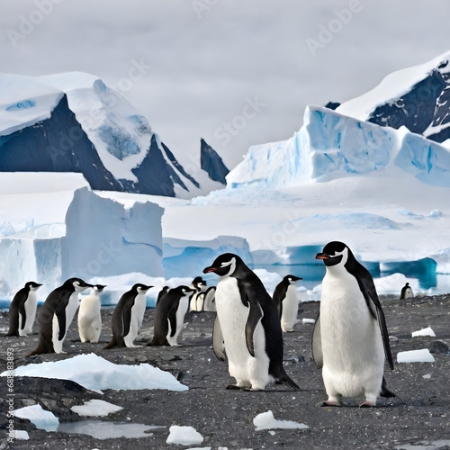 penguins in antarctica