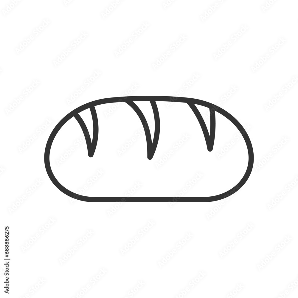 Bread icon vector design templates simple and modern concept Bread icon vector design templates simple and modern concept