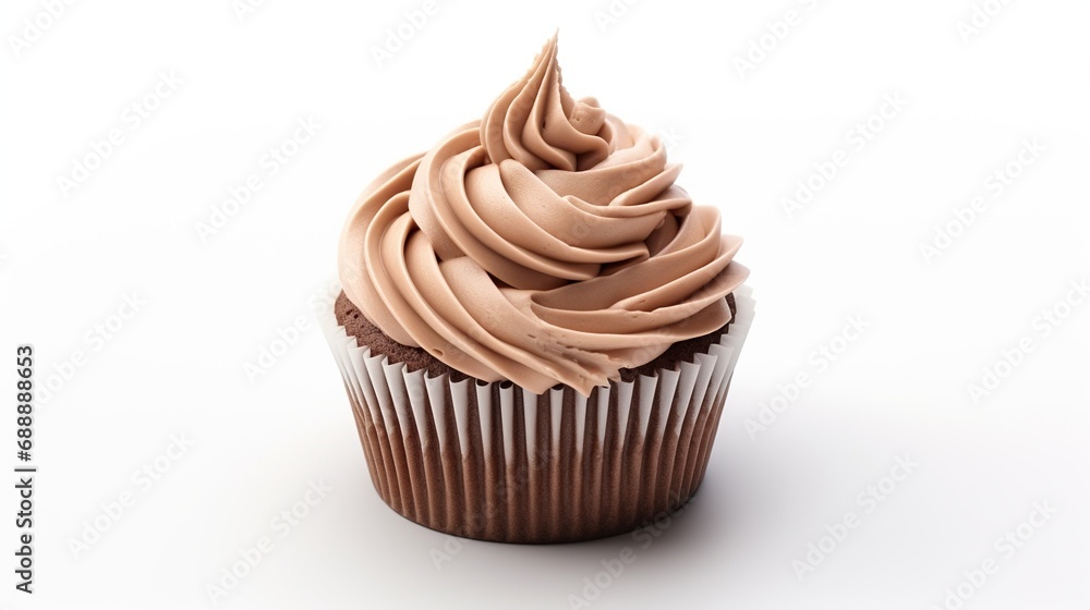 Cupcake Isolated on the White Background
Cupcake Isolated on the White Background