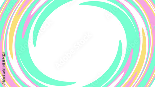 余白のあるマーブリング背景