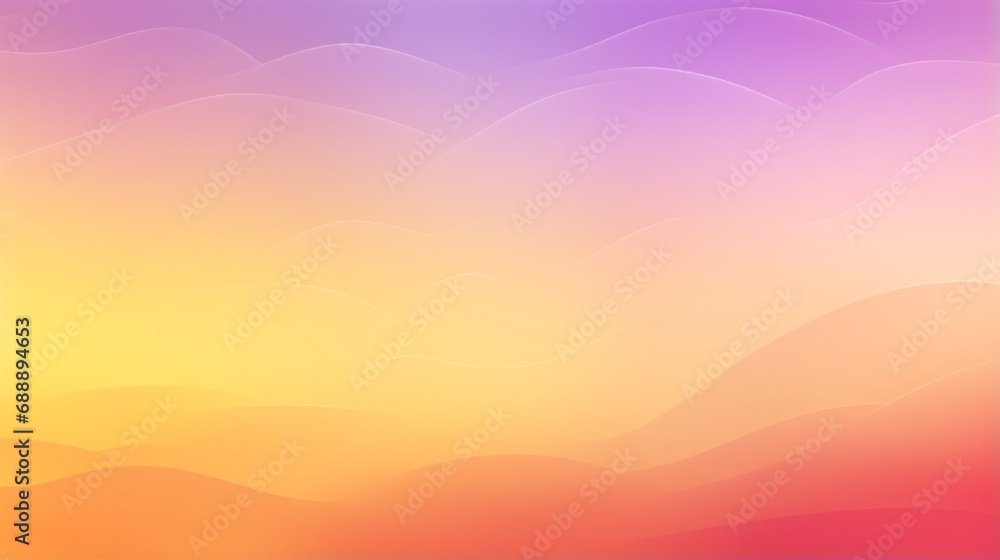 Tranquil Sky with Fluffy Clouds and Vibrant Colors generated by AI tool