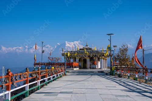 Kartik Swami Temple near Kanakchauri Rudraprayag district  photo