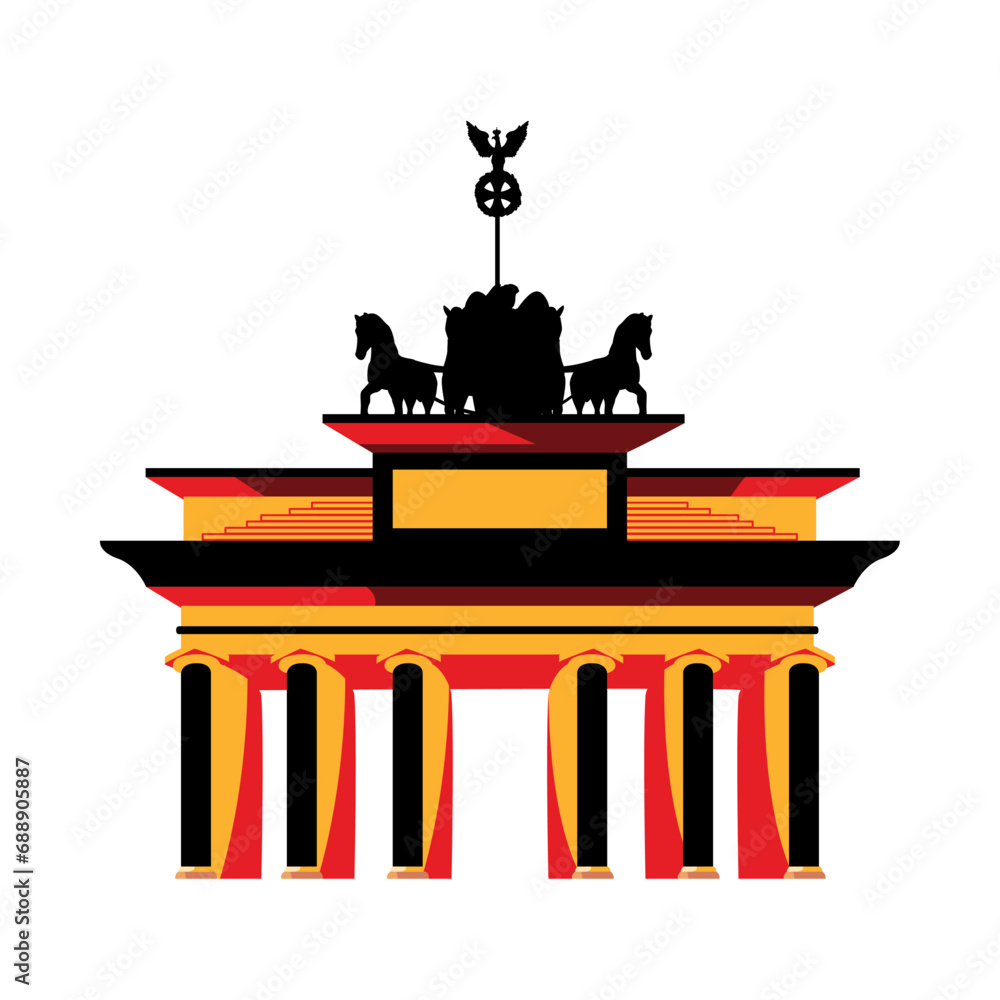 Fototapeta premium germany brandenburg gate famous