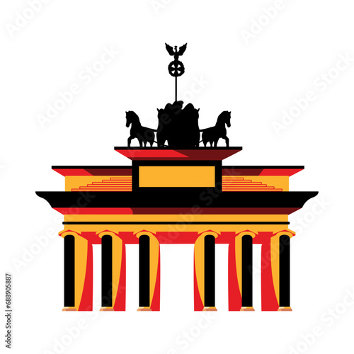germany brandenburg gate famous