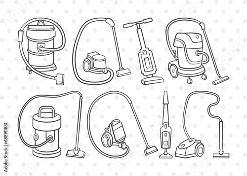 Vacuum Cleaner SVG, Cleaner Clipart, Cleaning Svg, House Cleaner Svg, Vacuum Sweeper Svg, Housekeeping Svg, Cleaner Bundle