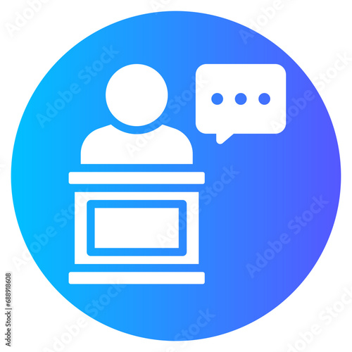 witness gradient icon