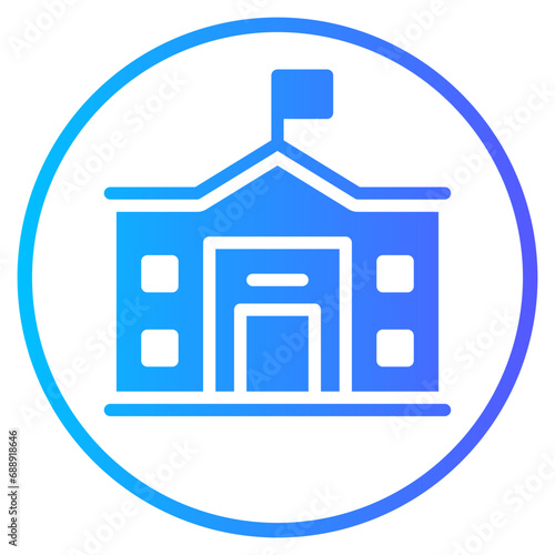 embassy gradient icon