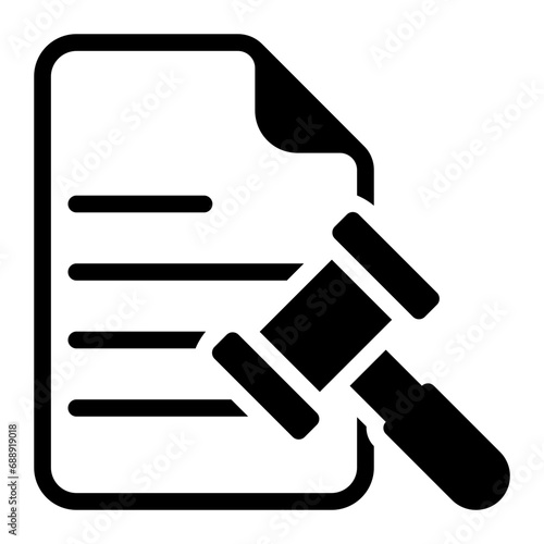 document glyph icon
