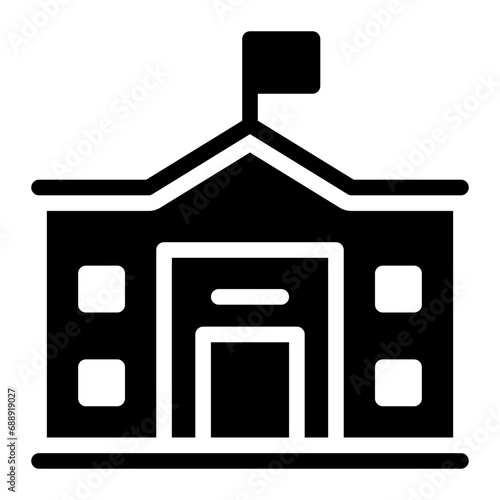 embassy glyph icon